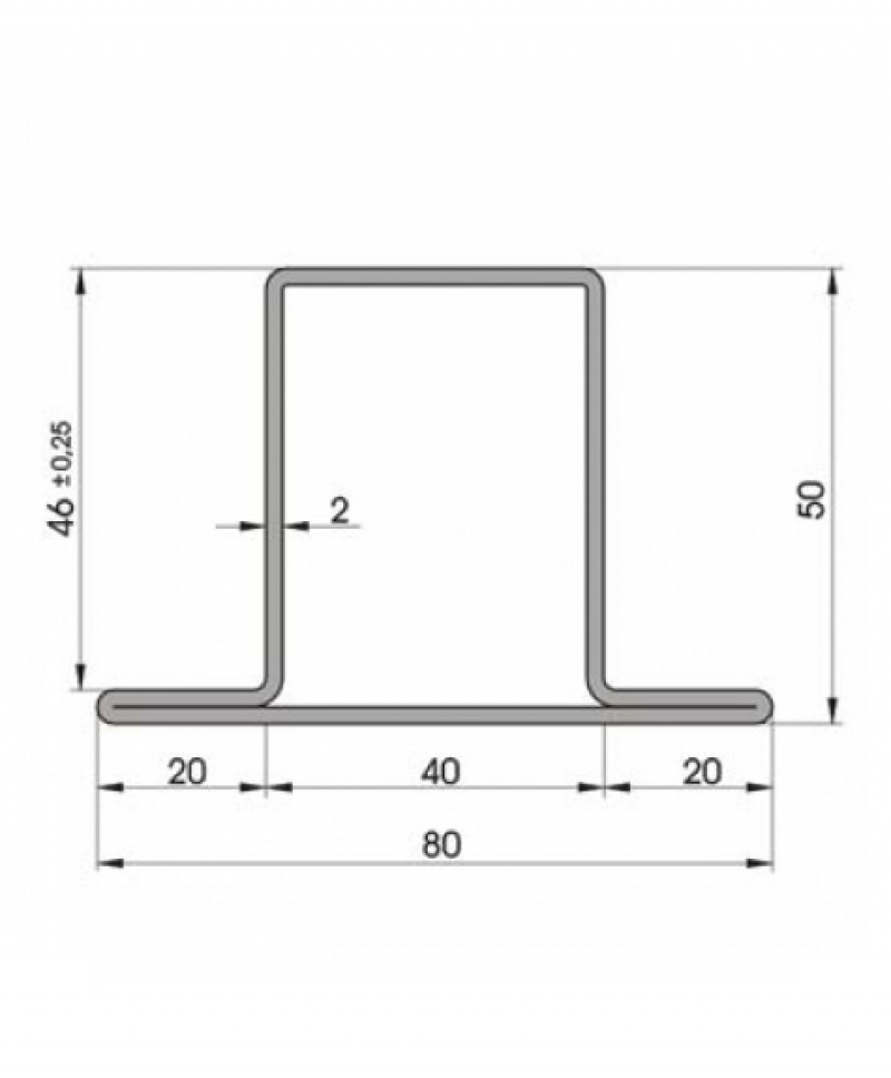 PERFIL DE SERRALLERIA Ref. 5860 - Imatge 2